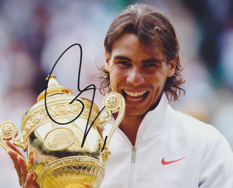 RAFAEL NADAL SIGNED ATP TENNIS 8X10 PHOTO 3