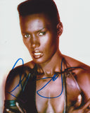 GRACE JONES SIGNED 8X10 PHOTO 2