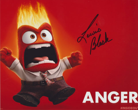 LEWIS BLACK SIGNED INSIDE OUT ANGER 8X10 PHOTO 5