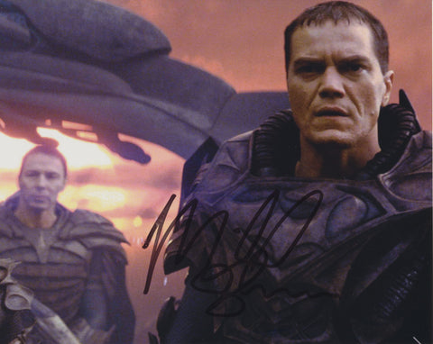 MICHAEL SHANNON SIGNED MAN OF STEEL 8X10 PHOTO 3