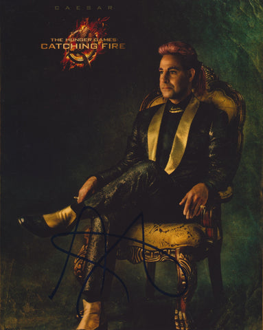 STANLEY TUCCI SIGNED THE HUNGER GAMES CATCHING FIRE 8X10 PHOTO