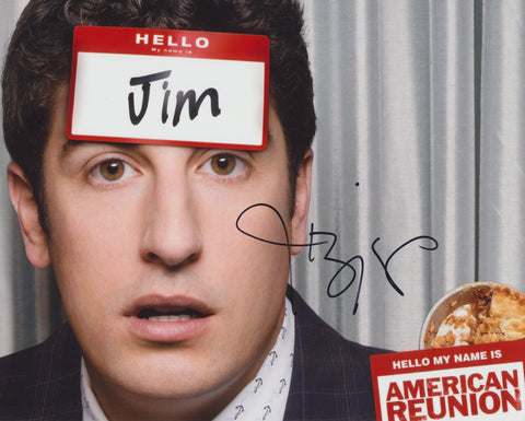 JASON BIGGS SIGNED AMERICAN REUNION 8X10 PHOTO