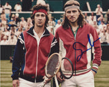 SVERRIR GUDNASON SIGNED BORG MCENROE 8X10 PHOTO