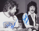 RANDY BACHMAN & BURTON CUMMINGS SIGNED THE GUESS WHO 8X10 PHOTO