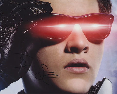 TYE SHERIDAN SIGNED X-MEN: APOCALYPSE 8X10 PHOTO 3