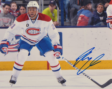 DEVANTE SMITH-PELLY SIGNED MONTREAL CANADIENS 8X10 PHOTO 2