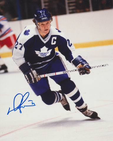 DARRYL SITTLER SIGNED TORONTO MAPLE LEAFS 8X10 PHOTO