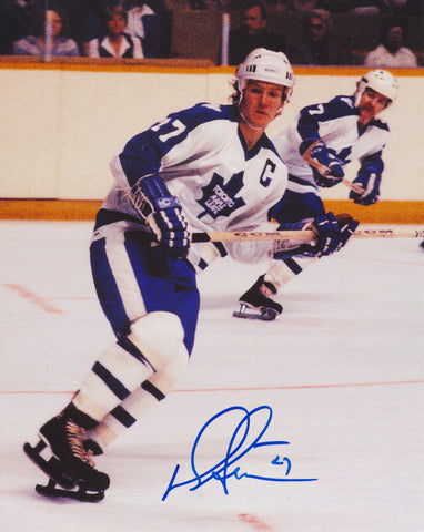 DARRYL SITTLER SIGNED TORONTO MAPLE LEAFS 8X10 PHOTO 2