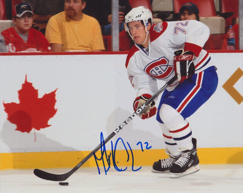 MATHIEU CARLE SIGNED MONTREAL CANADIENS 8X10 PHOTO