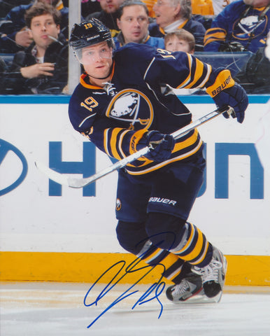 CODY HODGSON SIGNED BUFFALO SABRES 8X10 PHOTO