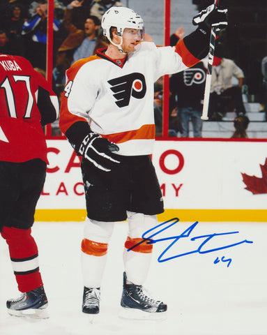 SEAN COUTURIER SIGNED PHILADELPHIA FLYERS 8X10 PHOTO 6