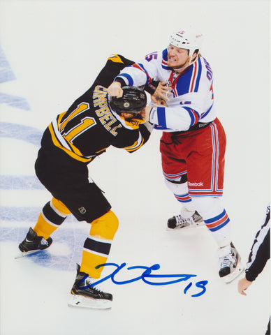 DEREK DORSETT SIGNED NEW YORK RANGERS 8X10 PHOTO