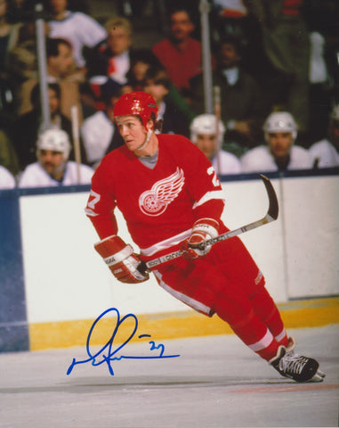 DARRYL SITTLER SIGNED DETROIT RED WINGS 8X10 PHOTO