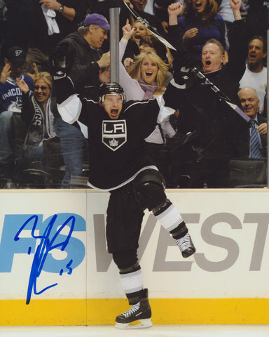 BRAD RICHARDSON SIGNED LOS ANGELES KINGS 8X10 PHOTO LA