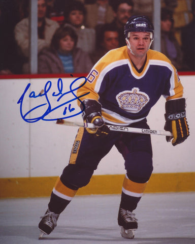 MARCEL DIONNE SIGNED LOS ANGELES KINGS 8X10 PHOTO LA