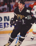 DAVE GAGNER SIGNED DALLAS STARS 8X10 PHOTO