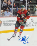 MATHEW DUMBA SIGNED MINNESOTA WILD 8X10 PHOTO 5