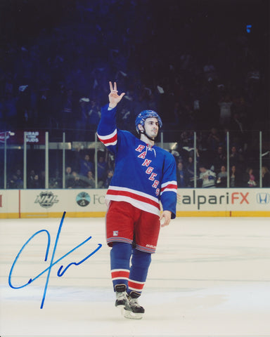 CHRIS KREIDER SIGNED NEW YORK RANGERS 8X10 PHOTO 3