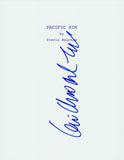 GUILLERMO DEL TORO SIGNED PACIFIC RIM 132 PAGE FULL SCRIPT
