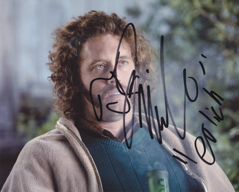 T.J MILLER SIGNED SILICON VALLEY SHOW 8X10 PHOTO