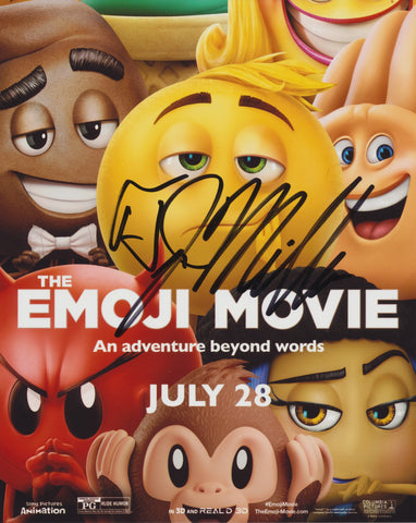 T.J MILLER SIGNED THE EMOJI MOVIE SHOW 8X10 PHOTO