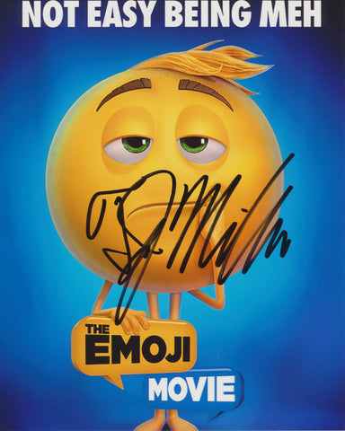 T.J MILLER SIGNED THE EMOJI MOVIE SHOW 8X10 PHOTO 2