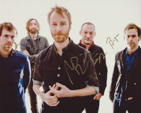 THE NATIONAL SIGNED 8X10 PHOTO