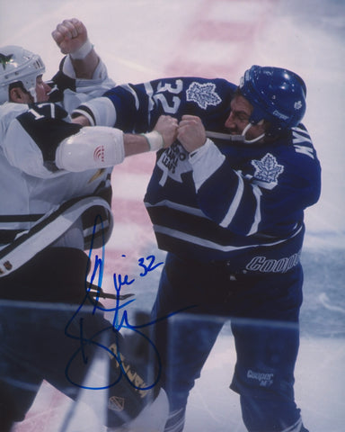 NICK KYPREOS SIGNED TORONTO MAPLE LEAFS 8X10 PHOTO