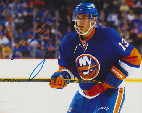 MATHEW BARZAL SIGNED NEW YORK ISLANDERS 8X10 PHOTO 2