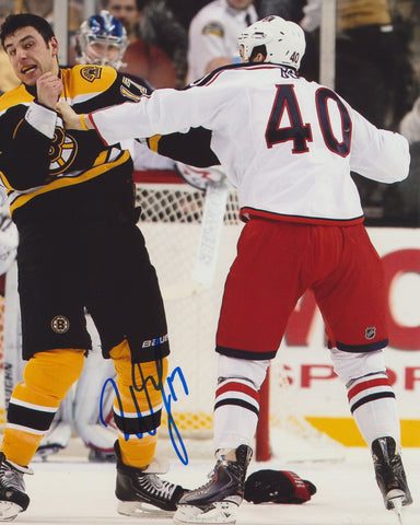 MILAN LUCIC SIGNED BOSTON BRUINS 8X10 PHOTO 2