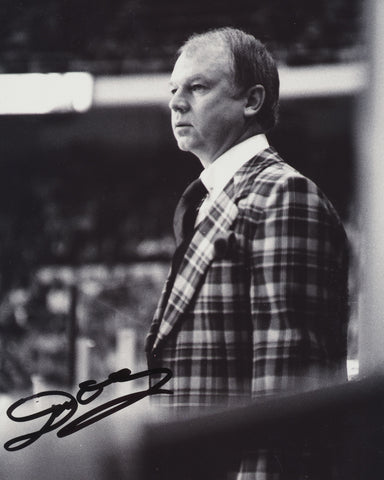 DON CHERRY SIGNED BOSTON BRUINS 8X10 PHOTO 2