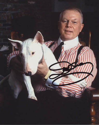 DON CHERRY SIGNED COACHES CORNER 8X10 PHOTO 3