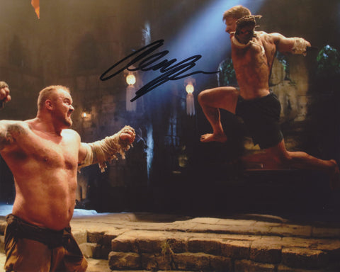 ALAIN MOUSSI SIGNED KICKBOXER: RETALIATION 8X10 PHOTO