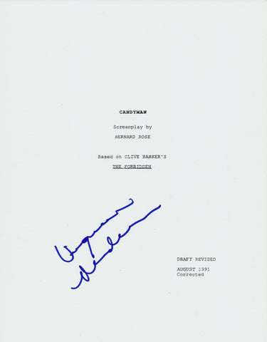 VIRGINIA MADSEN SIGNED CANDYMAN FULL SCRIPT