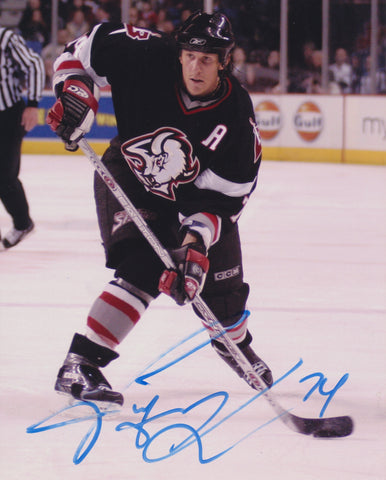 JAY MCKEE SIGNED BUFFALO SABRES 8X10 PHOTO