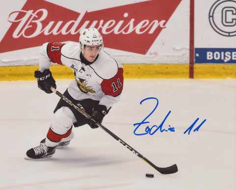 FILIP ZADINA SIGNED HALIFAX MOOSEHEADS 8X10 PHOTO