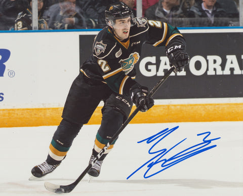 EVAN BOUCHARD SIGNED LONDON KNIGHTS 8X10 PHOTO 3