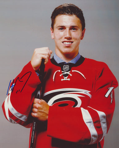 HAYDN FLEURY SIGNED CAROLINA HURRICANES 8X10 PHOTO