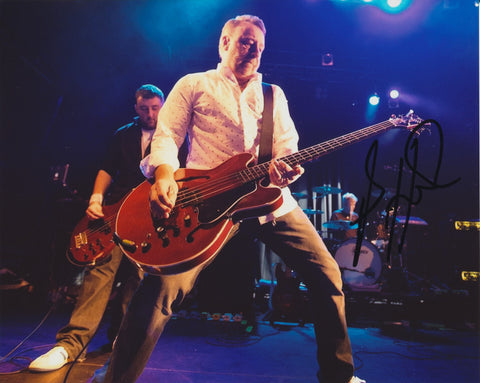 PETER HOOK SIGNED NEW ORDER 8X10 PHOTO 5
