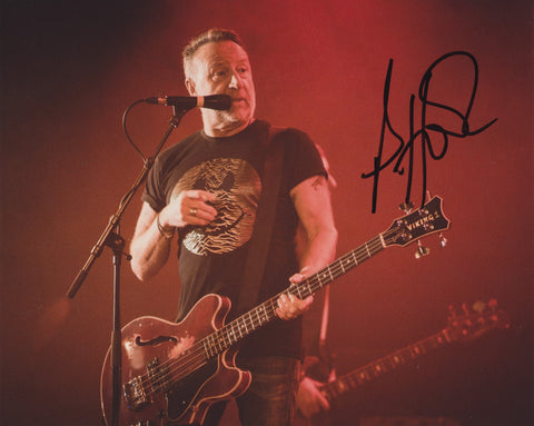 PETER HOOK SIGNED NEW ORDER 8X10 PHOTO 6