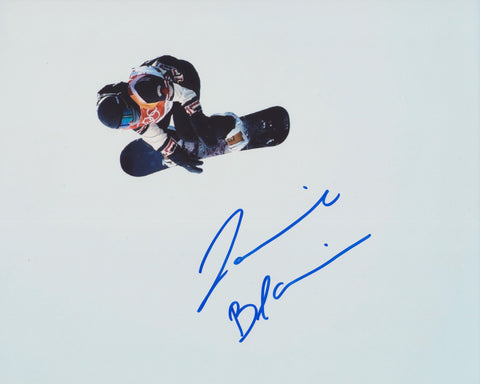 LAURIE BLOUIN SIGNED 2018 PYEONGCHANG OLYMPICS 8X10 PHOTO 2