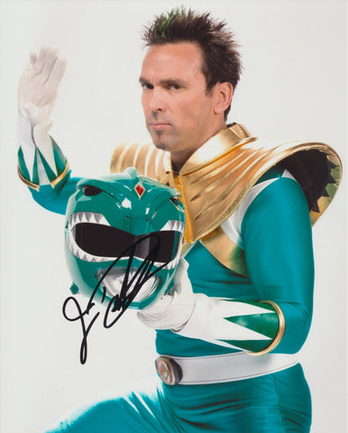 JASON DAVID FRANK SIGNED POWER RANGERS 8X10 PHOTO 7