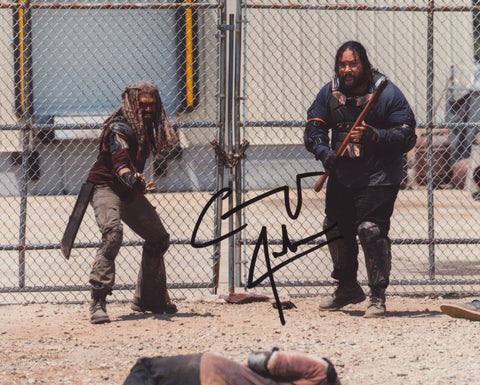 COOPER ANDREWS SIGNED THE WALKING DEAD 8X10 PHOTO