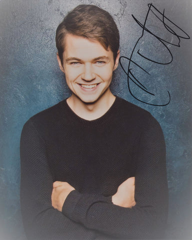 DAMIAN MCGINTY SIGNED GLEE 8X10 PHOTO