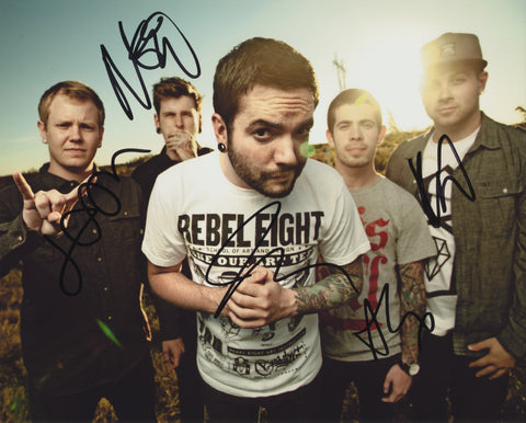 A DAY TO REMEMBER SIGNED 8X10 PHOTO 2