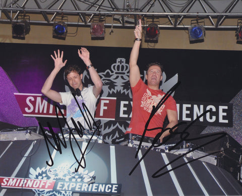 COSMIC GATE SIGNED 8X10 PHOTO 8