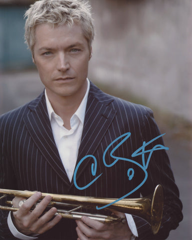 CHRIS BOTTI SIGNED 8X10 PHOTO 8