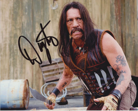 DANNY TREJO SIGNED MACHETE 8X10 PHOTO