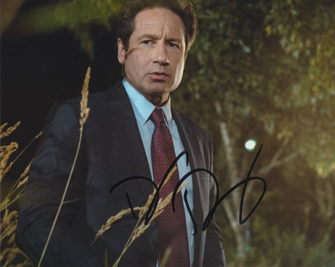 DAVID DUCHOVNY SIGNED THE X-FILES 8X10 PHOTO