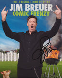 JIM BREUER SIGNED COMIC FRENZY 8X10 PHOTO